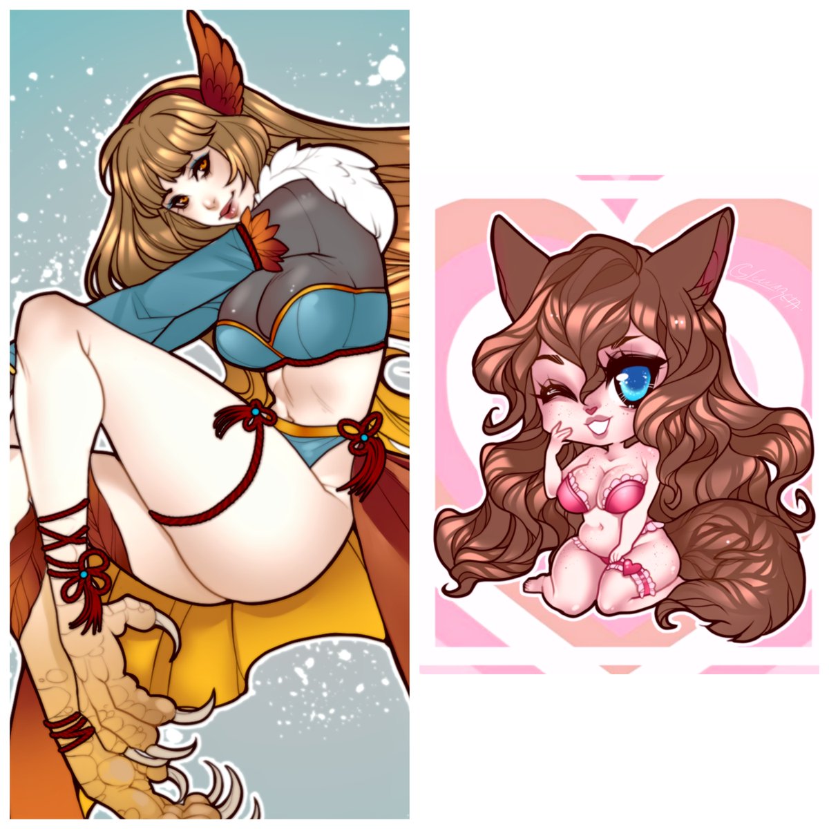 •☽ Lunareth Art ☾• tweet media