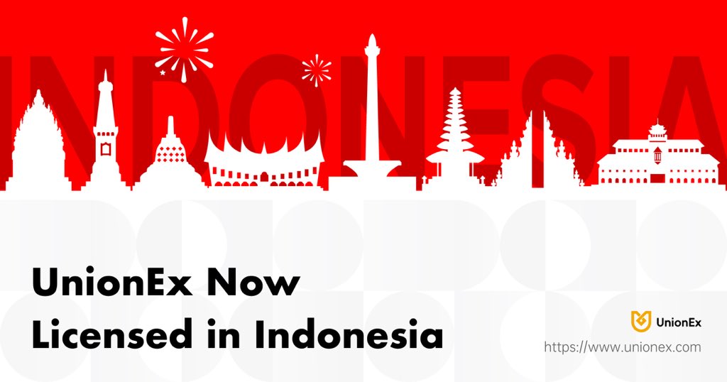 🇮🇩 UnionEx Great News! Officially licensed in Indonesia! 🎉

Partnered with a top SEA fintech unicorn, we're committed to a safe &amp; trusted crypto platform. 🔐

🔥 Join us to shape Web3's future! 🚀

👉 More Info: apnews.com/press-release/…

#UnionEx #CryptoExchange #IndonesiaLicense