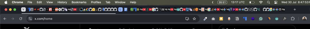 parthc_'s tweet image. If anyone has a solution for this tab chaos, please let me know.  

#DeveloperLife #TabOverload #ChromeTabs