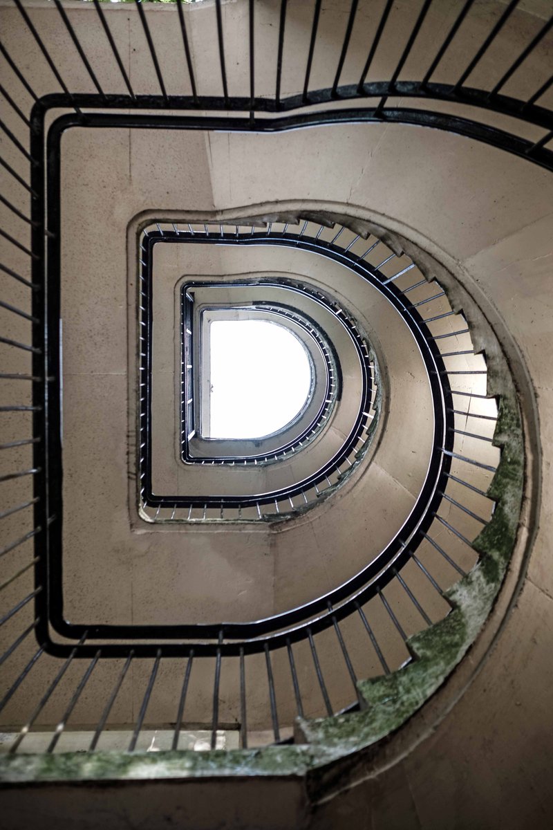 Last month, I took this image of the spiral staircase in the Castle Street multi-story car park opposite <a href="/TemplarsSquare/">Templars Square</a>, Oxford.