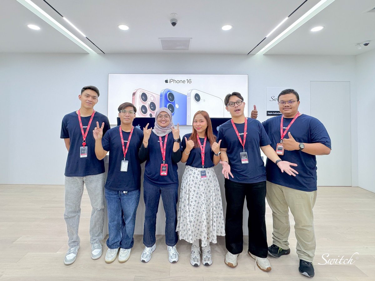 ✨ Experience the All-New Switch @ Amanjaya Mall!
Our newly upgraded space is now open—designed to elevate your shopping experience with a fresh new look and exciting vibes. Come discover what’s in store! 🤩🫶

🎉 Exclusive Promotions (Now – 27 Sept):
🔹 Save RM700 on iPhone 16