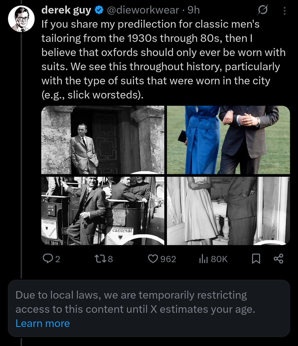 Joseph__Bryant's tweet photo. @tomhfh Can't even read all the menswear guy's content! @christiancalgie https://t.co/KIvc0dfAFz