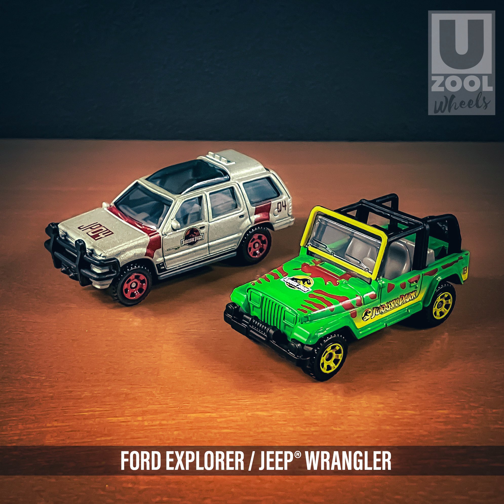 ジュラシックパーク Ford Explorer Jeep 2点セット ジュラシックパーク Ford Explorer Jeep 2点セット