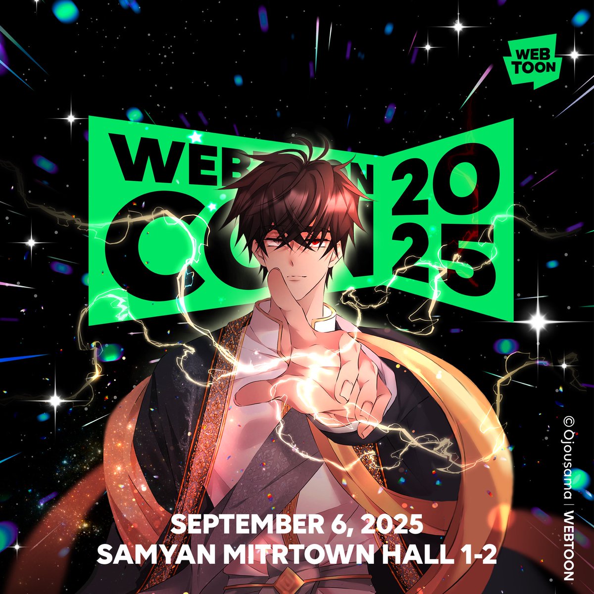 เพราะผมเป็น #เจ้ากรรมนายเวรของเธอ ใกล้จะได้ชดใช้กรรมแล้วนะคะ🫶🏻💖

💚พบกันที่งาน WEBTOONCON2025💚
วันเสาร์ที่ 6 กันยายน 11.00 - 18.00 น.
🎪สามย่านมิตรทาวน์ ฮอล1-2

🎟️สามารถซื้อบัตรล่วงหน้าได้ที่ 
ticketmelon.com/digitalstarkco…

#WEBTOONCON #WEBTOONCON2025