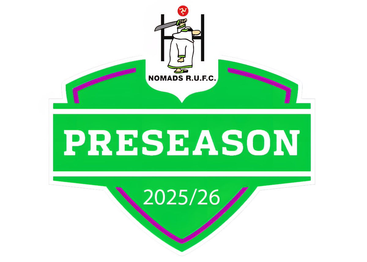 Senior preseason training continues tonight, with the session moving back to Ballakilley Park in preparation for the IOM Rugby Unders v Overs match on the 8th August.

Bring a gum shield.

18.30-20.00 Ballakilley Park.

Why not come down &amp; give it a try?

#WeAreNomads #Preseason