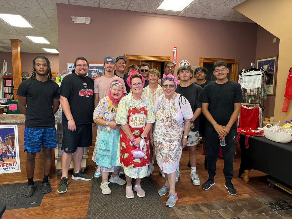 Some of our guys down at <a href="/PierogiFest/">Pierogi Fest®</a> over the weekend!! <a href="/CCSJAthletics/">Crimson Wave</a>