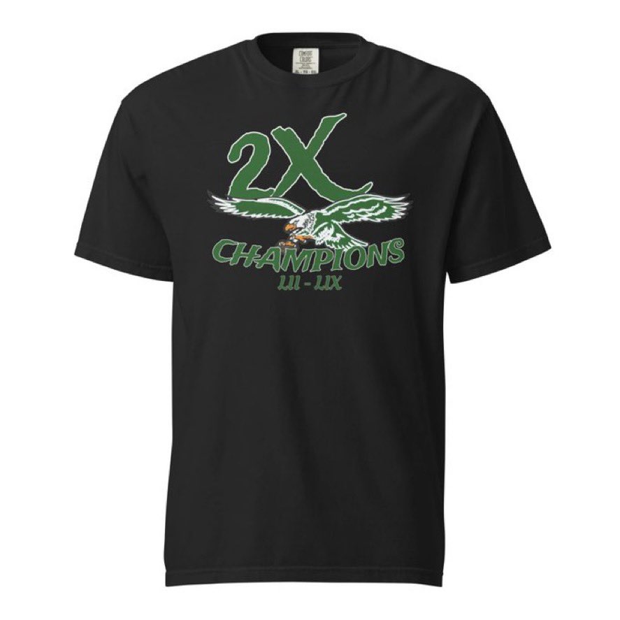🚨 FLASH GIVEAWAY 🚨

🎟️ 2 tickets to the Eagles open practice
👕 The 2x Champ tee by Cozy Bryant brand

1) Follow <a href="/LowkeyCozy/">Cozy Bryant</a> and <a href="/tomstakes/">tom stakes</a>
2) RT &amp; Like this post
3) Comment “TICKETS” or “TEE” to enter

Two winners will be chosen Friday and given whichever item they commented!