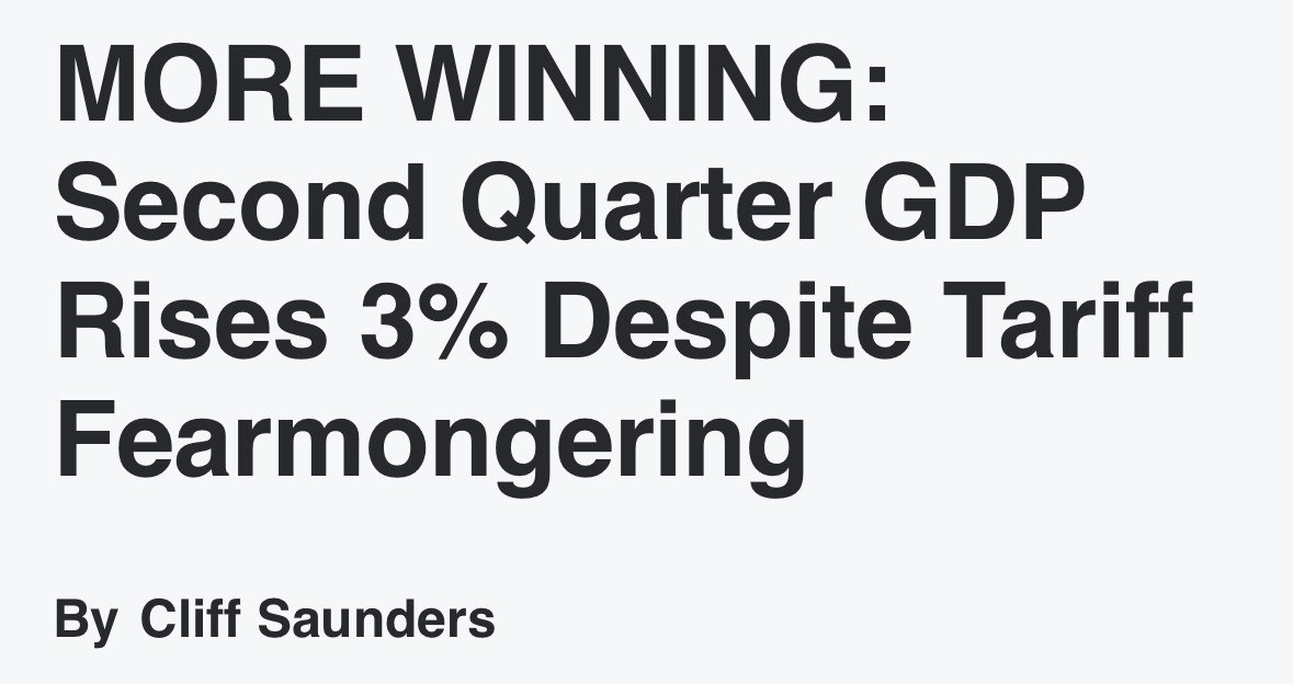 TRUMP EFFECT.