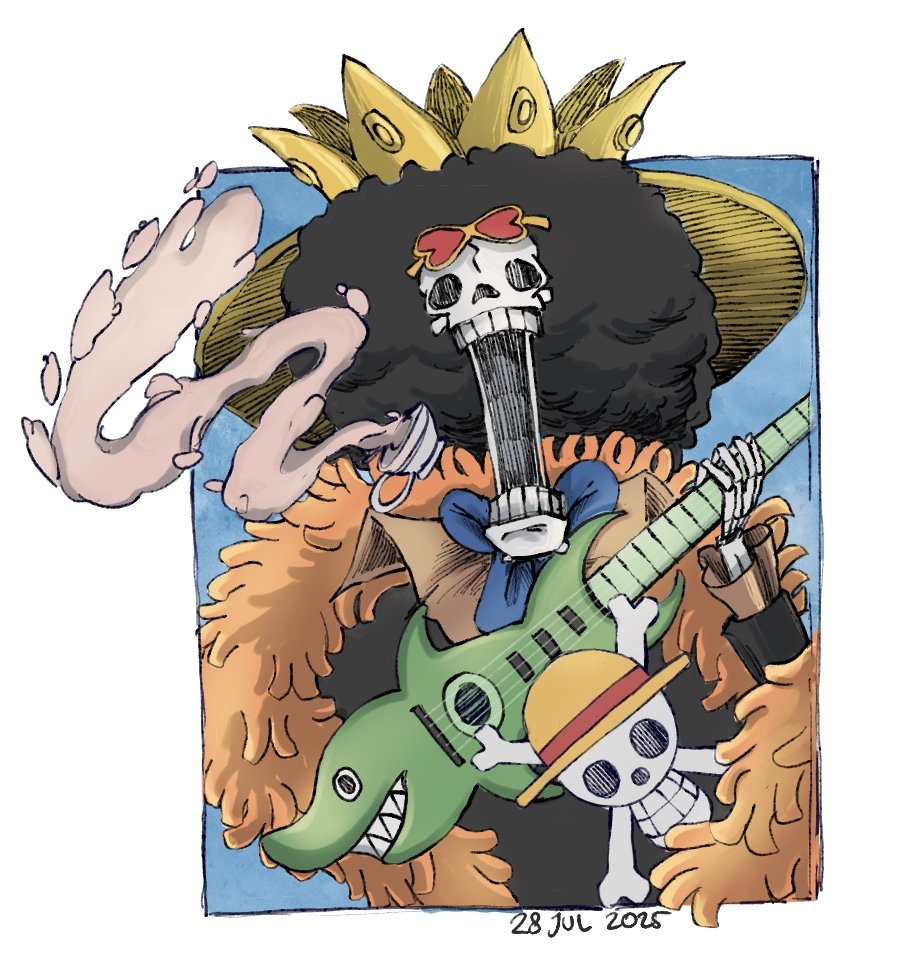 brook
#rkgk #ONEPIECE #fanart