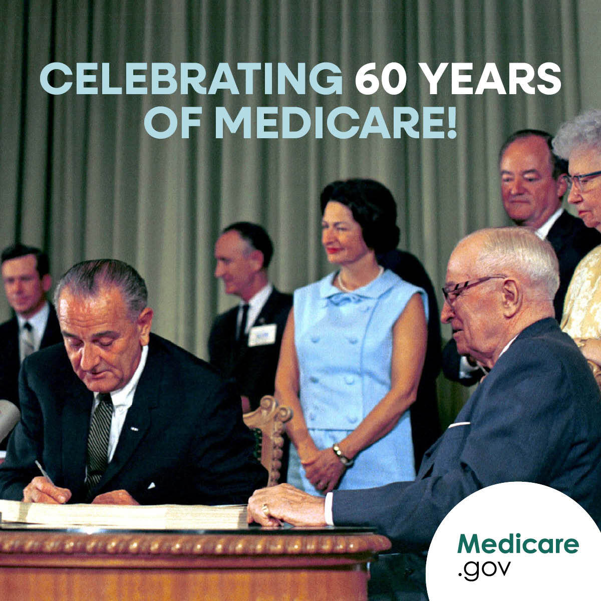 Sixty years ago, President Lyndon B. Johnson signed into law the legislation that created Medicare and Medicaid. Today, we are still building on that work to ensure that our programs remain strong for the millions of Americans, including seniors and our most vulnerable citizens,