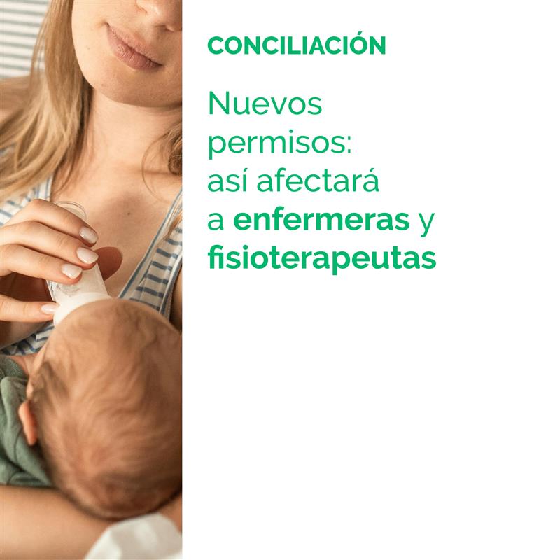 Publicados los nuevos permisos de #conciliación, si eres enfermera o fisioterapeuta toma nota:

✔️1⃣ semana más de permiso por nacimiento, pasando de 16 a 17 semanas para ambos progenitores y de 26 a 28 para familias monoparentales
✔️ 2⃣ semanas adicionales de permiso retribuido