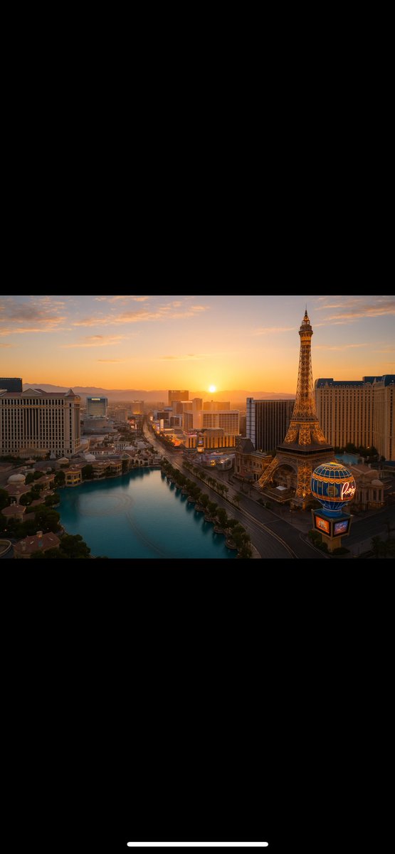 Golden sun in the desert sky,
Vegas wakes and spirits fly.
Peace and love in every ray,
Sending joy to start your day🎤✨
#LasVegas
#hiphop 
＃ＵＳＡ