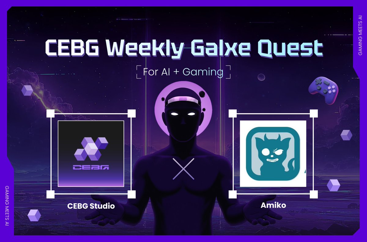 CEBG Weekly Quest #4 — now live with @hey_amiko🔐

Meet Amiko — your private AI companion that lives on your device, not in the cloud.
Emotionally aware. Hyper-personalized. Fully offline.

👉 Join now on Galxe and win USDT: app.galxe.com/quest/CounterF…

Let AI work for you, not watch