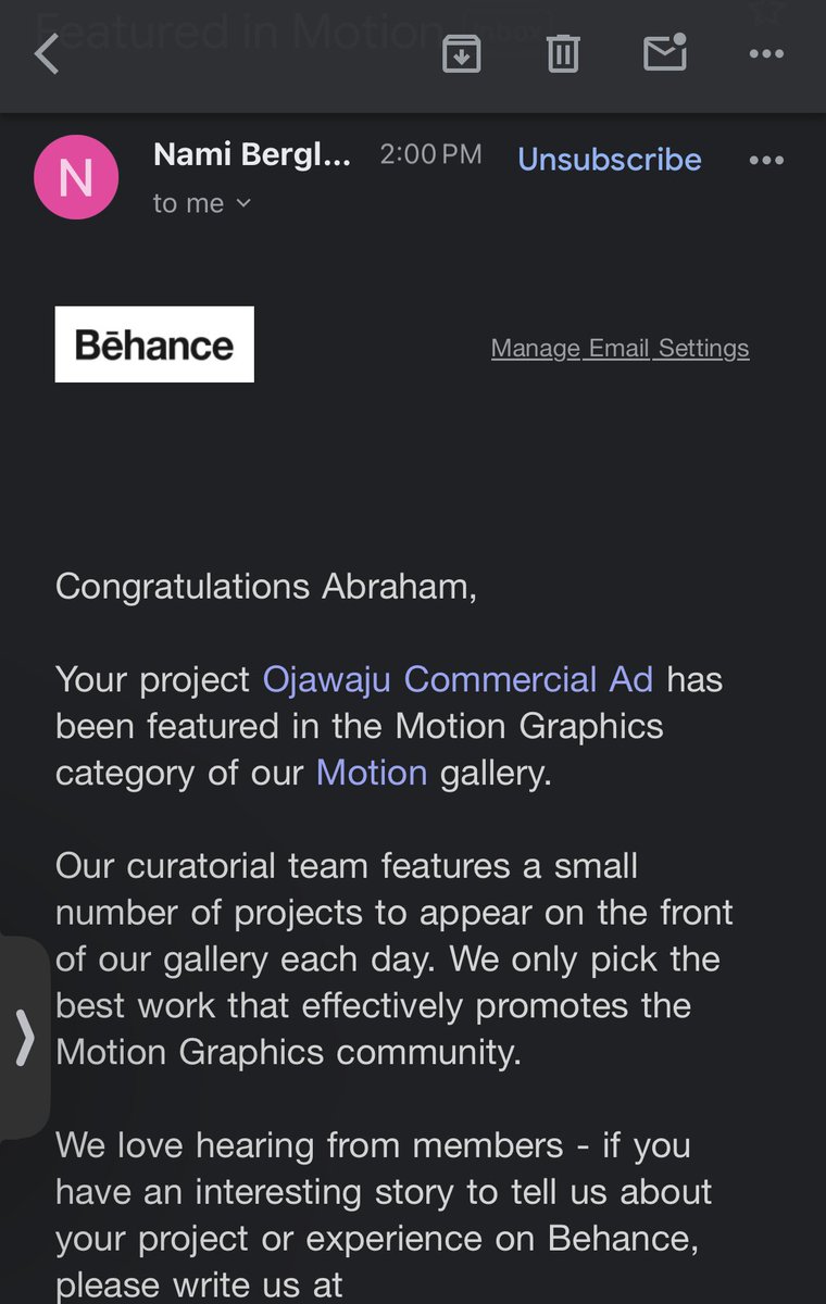 helloastonish's tweet photo. Behance just showed love again! π©@Behance πβ¨
Our Ojawaju Commercial just got featured under Motion Design!
Grateful to keep exporting world-class visuals while staying rooted in Afrocentric storytelling.
Hard work >>>Paying off π₯π #MotionDesign #AfroCreatives #BehanceFeature https://t.co/8aiMbI6g3d