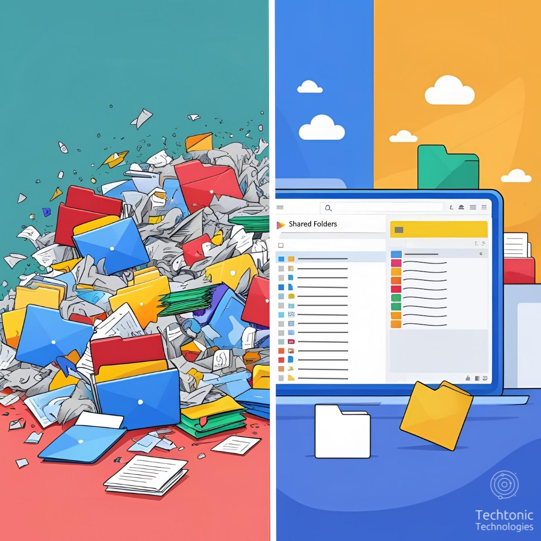 techtonictechno's tweet image. Is your cloud drive full of personal folders and mystery files?

We organize shared folders, set permissions, and keep backups running in the background — so your team can stop asking “Where’s that file?”

📁 Clean up your digital messes. Link in bio!

#itsupport #techhelp