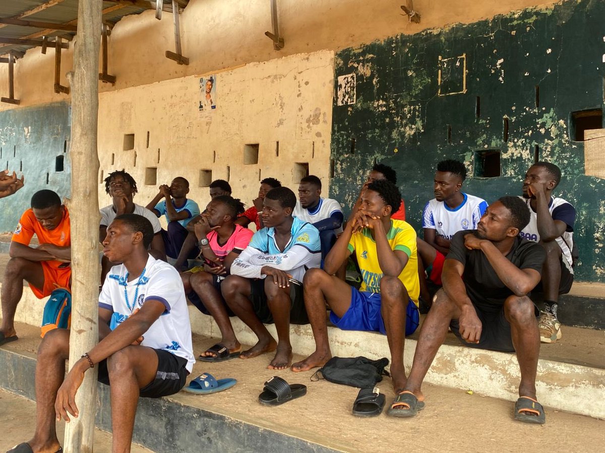 Earlier this morning, our Gboko Youth Summit Team engaged with Flight Football Team during their morning Trainings and the Gboko Coaches Association, as we draw closer to the Summit. Our discussion was the Upcoming Gboko Youth Summit which is scheduled to hold on August 12th