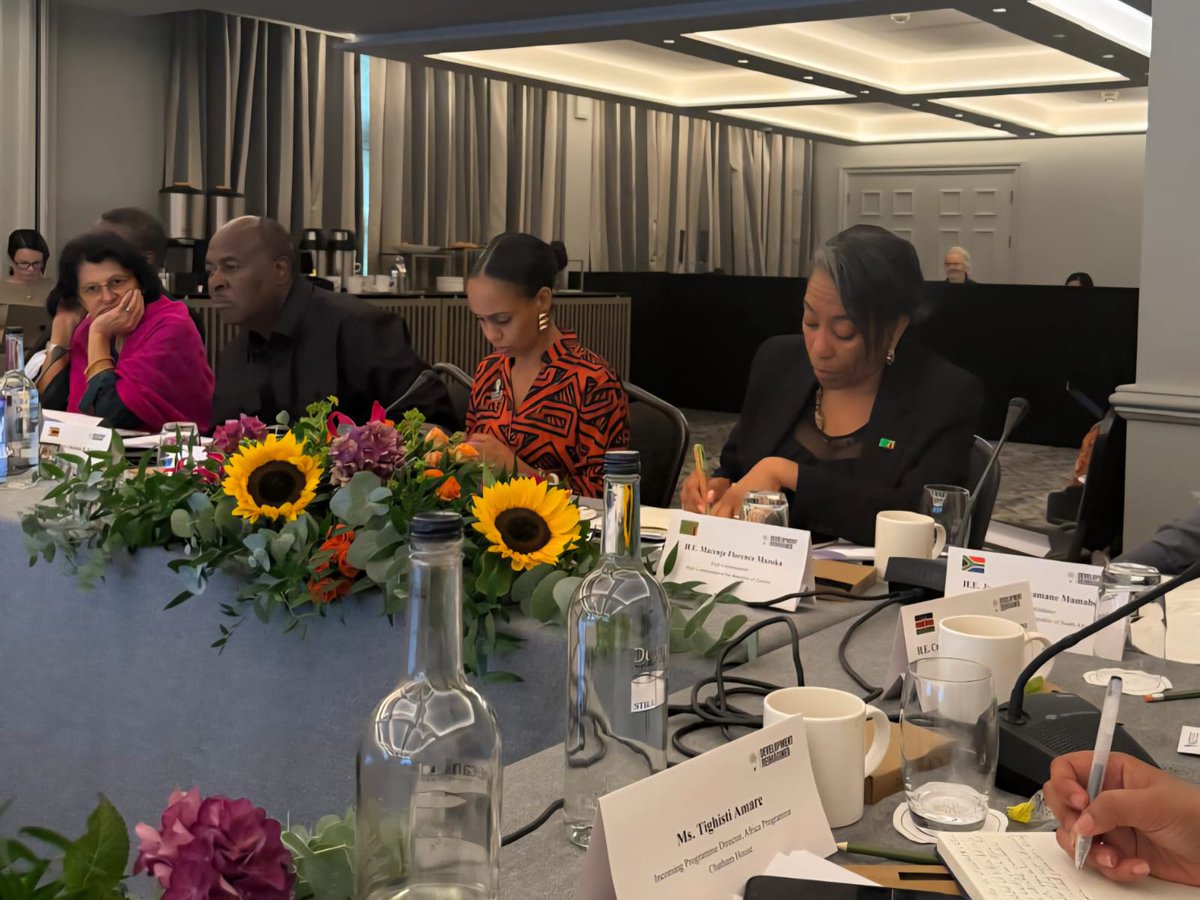 High Commissioner attends Development Reimagined African Ambassadors and High Commissioners inaugural retreat themed, “Strengthening African Agency in the UK–Africa Partnership”.
#AULondon #AfricanDiplomacy #AfricaUKDiplomaticRelations #DevelopmentReimagined
#ZHCL
#ZambiaInLondon