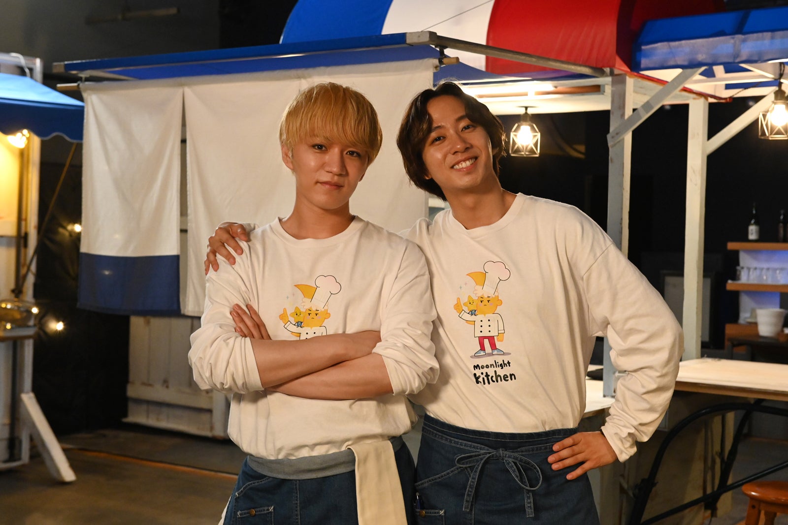 ミッドナイト屋台　ロングTシャツ 神山智洋 ミッドナイト屋台 〜ラ・ボンノォ〜 ご来店いただき、ありがとう