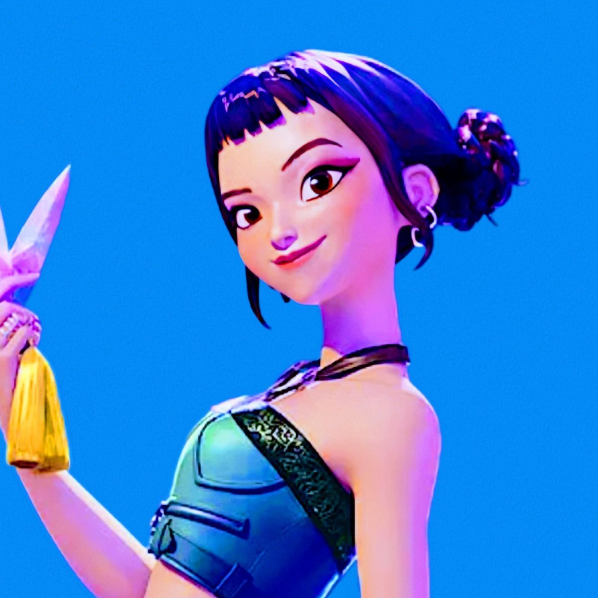 QYマステ　専用ページZoey　0531 💙Zoey Edits💙 #KPopDemonHunters #KPDH #Huntrix #Zoey