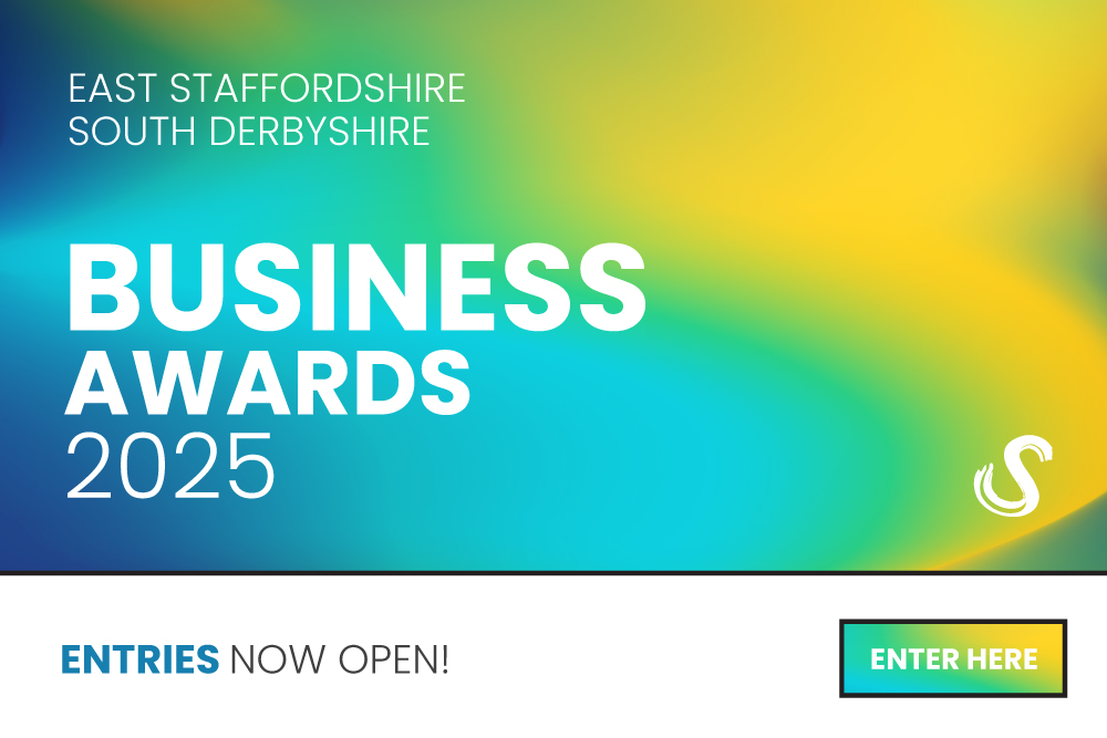 We’re proud to be sponsoring the 2025 East Staffordshire and South Derbyshire Business Awards!

Have you thought about entering this year?

Start your free application now⬇️

orlo.uk/rHdnG