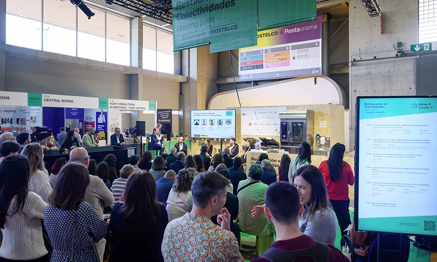 Estáis a tiempo de participar en la segunda edición del ‘Restauración colectiva; meeting point’
<a href="/AlimentariaBCN/">Alimentaria</a> <a href="/Hostelcobcn/">HOSTELCO</a>
#RCMeetingPoint #SomosRC #NoticiasRC restauracioncolectiva.com/n/13122