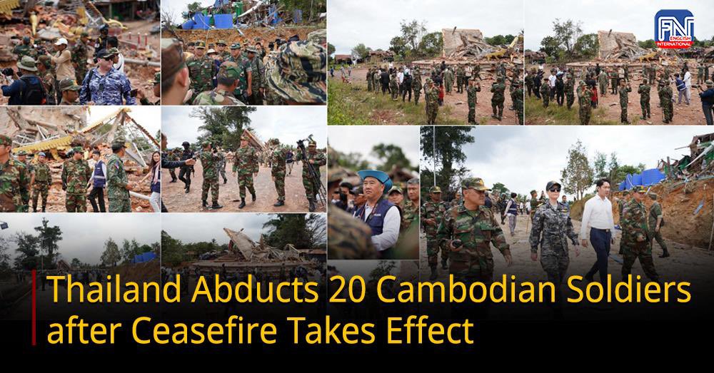 lluwtfu's tweet photo. Thailand Abducts 20 Cambodian Soldiers after Ceasefire Takes Effect
#ExposeThailandLies 
#TruthForCambodia 
#JusticeForCambodia https://t.co/4lKvUl13Lq