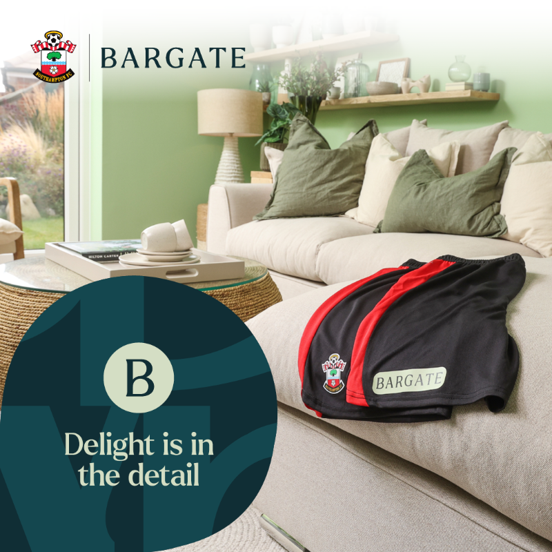 SaintsFCWomen's tweet photo. 🤝 #Bargate Homes
Official New Homes Partner 🏠
Official Back of Shorts Partner of #SaintsFC Women 🩳