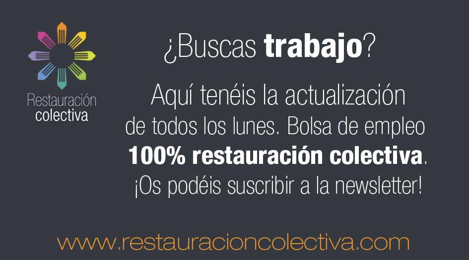 Restauración Colectiva (@rest_colectiva) on Twitter photo ¡Hola! Aquí tenéis la actualización de la #bolsadeempleo de <a href="/Rest_colectiva/">Restauración Colectiva</a>
Esta semana: Jefe/a de cocina para centro sanitario; Técnico/a Superior PRL; Cocinero/a para centro de día y muchos más! 👉 restauracioncolectiva.com/c/bolsa-de-tra… ¡Hola! Aquí tenéis la actualización de la #bolsadeempleo de <a href="/Rest_colectiva/">Restauración Colectiva</a>
Esta semana: Jefe/a de cocina para centro sanitario; Técnico/a Superior PRL; Cocinero/a para centro de día y muchos más! 👉 restauracioncolectiva.com/c/bolsa-de-tra…