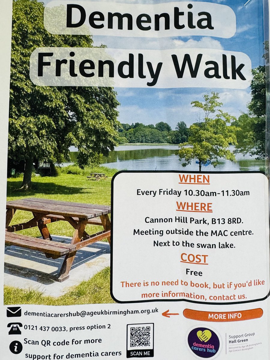 Cannon Hill Park (@cannonhillpark) on Twitter photo This Friday 1 Aug morning <a href="/DementiaUK/">Dementia UK</a> Friendly Walk around <a href="/BoldGreenBham/">BoldGreenBham</a> Cannon Hill Park and Gardens with <a href="/hallgreenhealth/">Hall Green Health</a> is supported by <a href="/NKirkpatrickWMP/">Insp. Neil Kirkpatrick -Hall Green Constituency</a> <a href="/WMPolice/">West Midlands Police</a> x.com/wmpolice/statu… This Friday 1 Aug morning <a href="/DementiaUK/">Dementia UK</a> Friendly Walk around <a href="/BoldGreenBham/">BoldGreenBham</a> Cannon Hill Park and Gardens with <a href="/hallgreenhealth/">Hall Green Health</a> is supported by <a href="/NKirkpatrickWMP/">Insp. Neil Kirkpatrick -Hall Green Constituency</a> <a href="/WMPolice/">West Midlands Police</a> x.com/wmpolice/statu…