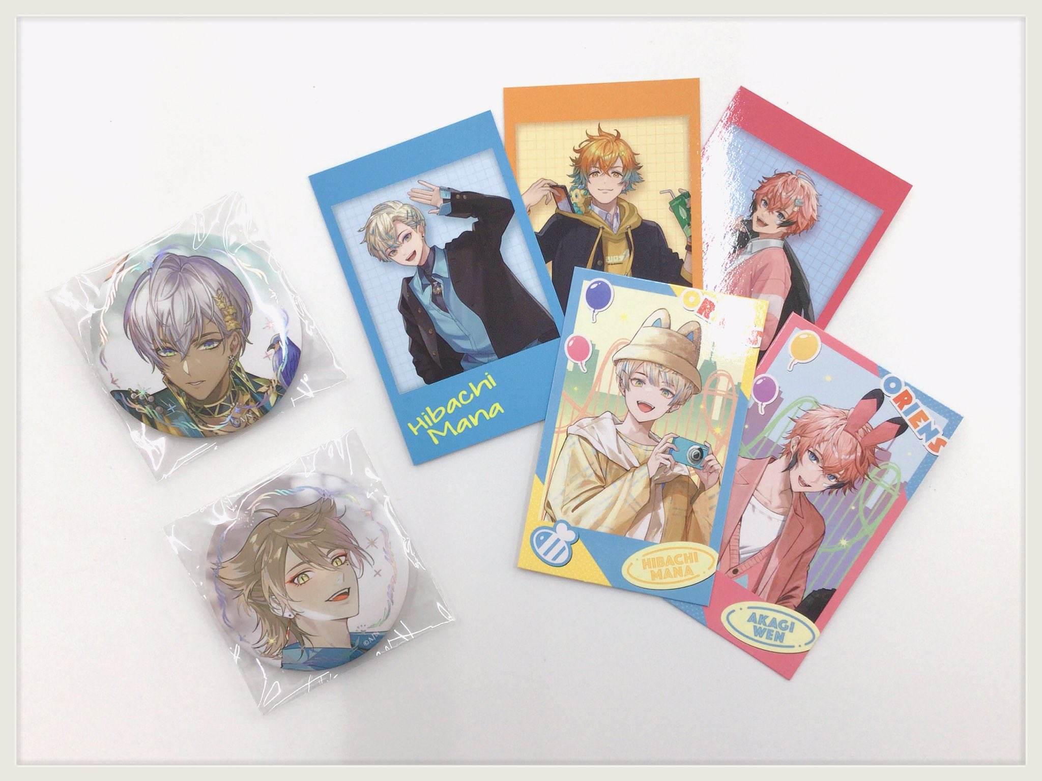 放課後オリエンス Enjoy School Life！ 缶バッジセット 緋八マナ