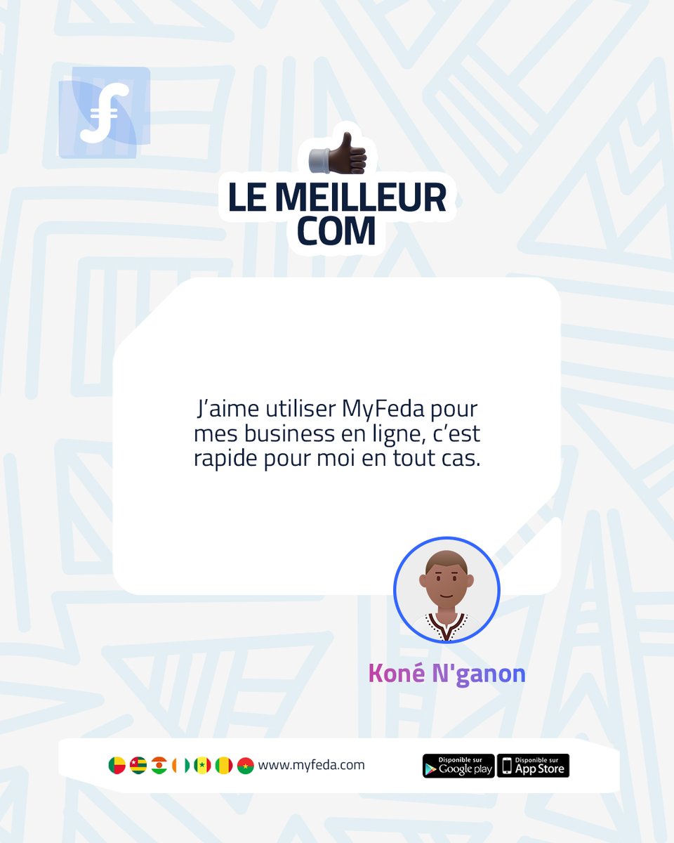 MyFeda_'s tweet photo. Peu importe votre domaine d’activité, la carte Visa @MyFeda_ 💳 est là pour vous aider à passer au niveau supérieur de votre carrière.
Pour l’obtenir, téléchargez notre appli en cliquant sur le lien en commentaire👇🏽
#MyFeda #ReprenezleControleEtFaitesPlusAvecVotreArgent https://t.co/LeBEAL9C5E