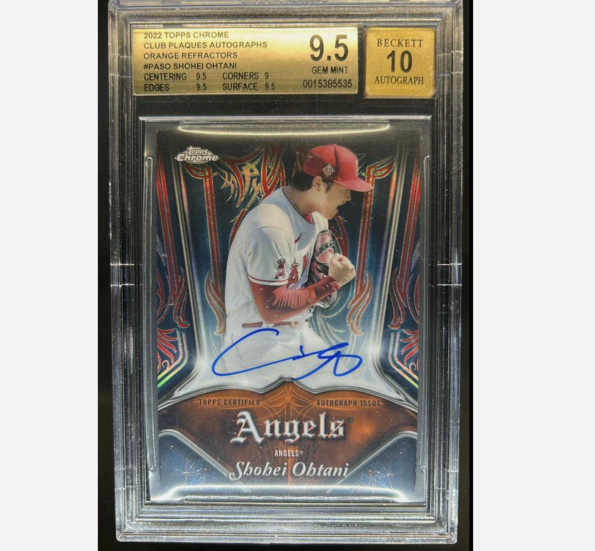 大谷翔平 2022 Topps Chrome Gold /25 PSA 10 大谷翔平 2022 Topps Chrome Gold /25 PSA 10 大谷翔平 2022