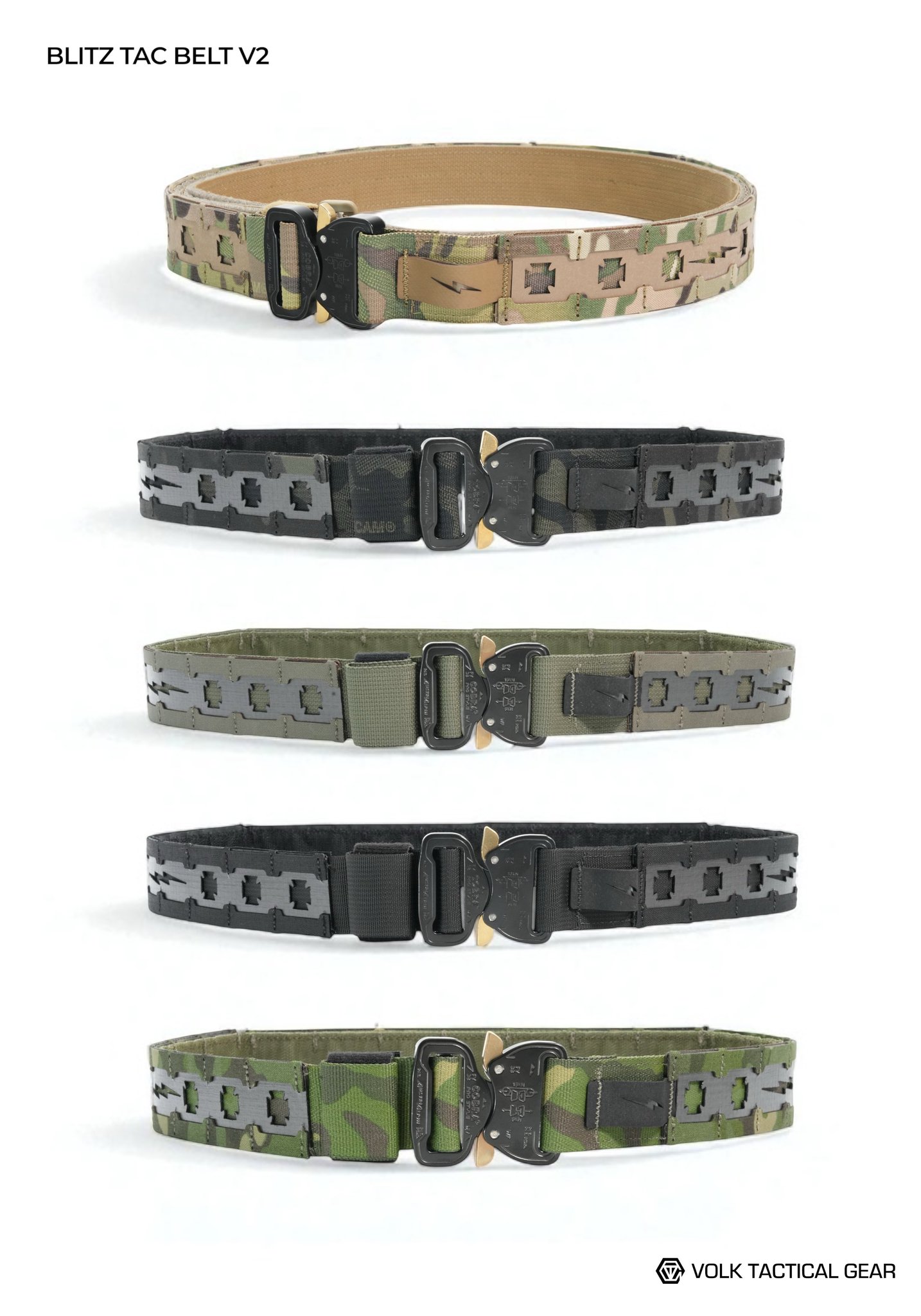 【VOLK】未使用 BLITZ TAC BELT V2 マルチカムトロピック BLITZ TAC BELT V2 – VOLK TACTICAL GEAR