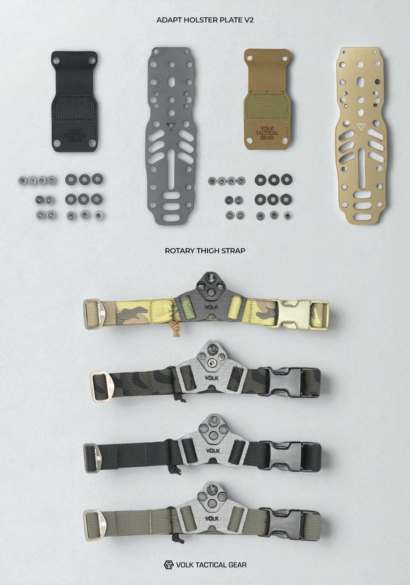 VOLK TACTICAL GEAR ADAPT HOLSTER PLATE 黒 VOLK TACTICAL GEAR on X: