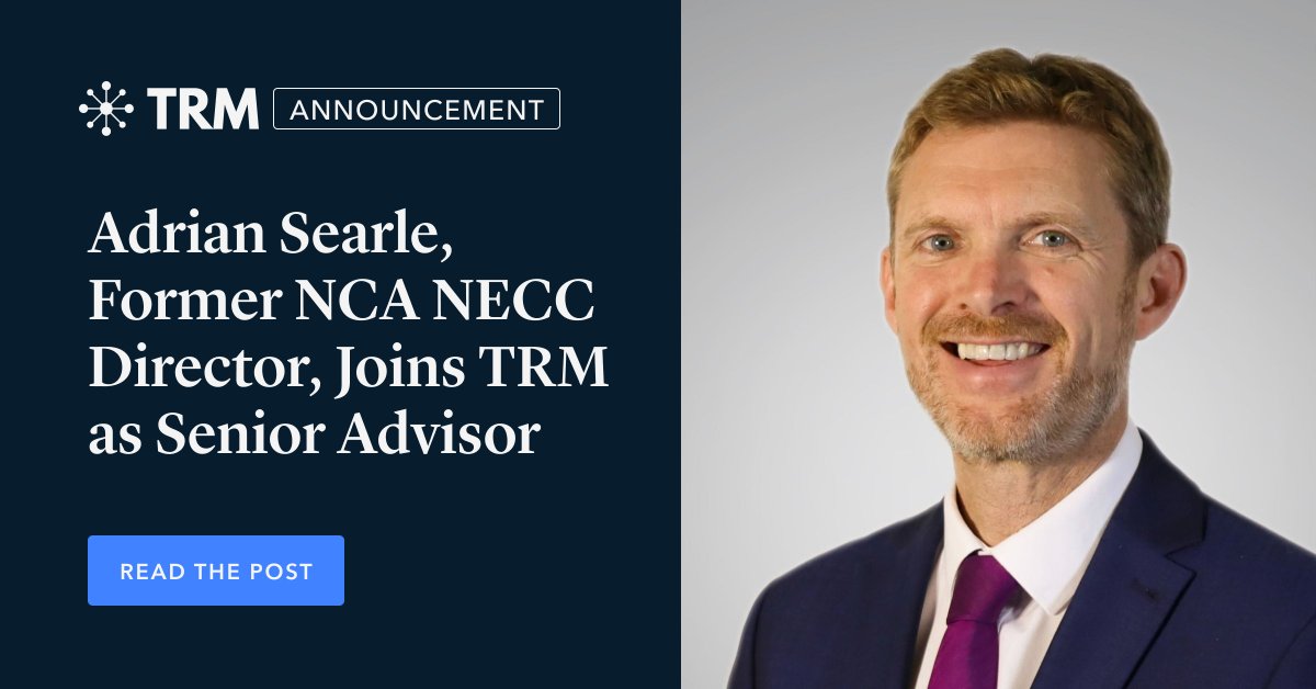 We’re excited to welcome Adrian Searle — former Director of the UK’s NECC and UKFIU — as Senior Advisor at TRM Labs. He brings 20+ years of experience at the nexus of economic crime, cyber threats, and national security. 🔗 Read more: hubs.la/Q03zrR2q0