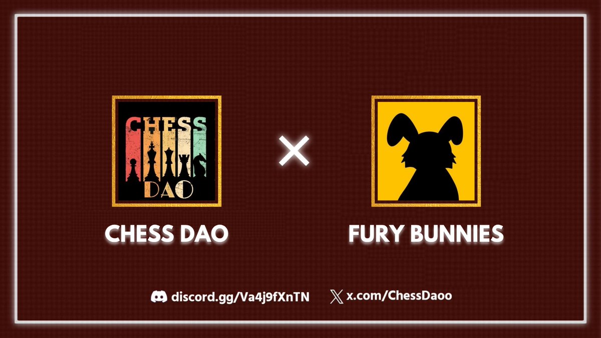 Chess Dao โ (@chessdaoo) on Twitter photo ๐๐ถ๐๐ถ๐ป๐ด๐ฎ๐๐ฎ๐ ๐๐ฑ๐๐๐, ๐๐ฑ๐
๐๐๐ฌ ๐ฆ๐ฝ๐ผ๐๐ ๐๐ผ๐ฟ ๐จ๐ฝ๐ฐ๐ผ๐บ๐ถ๐ป๐ด ๐๐๐ฝ๐ฒ ๐ฃ๐ฟ๐ผ๐ท๐ฒ๐ฐ๐ โ ๐
๐๐๐ ๐๐๐๐๐๐๐โ๏ธ
๐๐จ ๐๐ง๐ญ๐๐ซ ๐ญ๐ก๐ ๐ ๐ข๐ฏ๐๐๐ฐ๐๐ฒ :
โข ๐๐ผ๐น๐น๐ผ๐ <a href="/ChessDaoo/">Chess Dao โ</a> <a href="/FuryBunniesNFT/">Fury Bunnies</a>
โข ๐๐ถ๐ธ๐ฒ, ๐ฅ๐ง, ๐๐ซ๐จ๐ฉ ๐๐๐ ๐๐๐๐ฒ
โข ๐๐ ๐ก๐ซ๐ฌ! ๐๐ถ๐๐ถ๐ป๐ด๐ฎ๐๐ฎ๐ ๐๐ฑ๐๐๐, ๐๐ฑ๐
๐๐๐ฌ ๐ฆ๐ฝ๐ผ๐๐ ๐๐ผ๐ฟ ๐จ๐ฝ๐ฐ๐ผ๐บ๐ถ๐ป๐ด ๐๐๐ฝ๐ฒ ๐ฃ๐ฟ๐ผ๐ท๐ฒ๐ฐ๐ โ ๐
๐๐๐ ๐๐๐๐๐๐๐โ๏ธ
๐๐จ ๐๐ง๐ญ๐๐ซ ๐ญ๐ก๐ ๐ ๐ข๐ฏ๐๐๐ฐ๐๐ฒ :
โข ๐๐ผ๐น๐น๐ผ๐ <a href="/ChessDaoo/">Chess Dao โ</a> <a href="/FuryBunniesNFT/">Fury Bunnies</a>
โข ๐๐ถ๐ธ๐ฒ, ๐ฅ๐ง, ๐๐ซ๐จ๐ฉ ๐๐๐ ๐๐๐๐ฒ
โข ๐๐ ๐ก๐ซ๐ฌ!