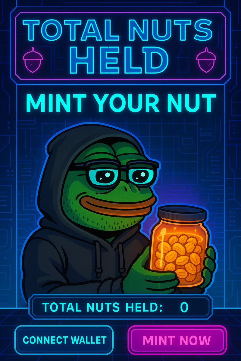 Imagine the possibilities 

Complete decentralization of nuts
The meme become governance
Delegation of nuts
Nut focused wallets 
Nutworks and NUTDENZA accumulate
Community nut submissions
Metaverse virtual gallery and land plots
Hold onto your nuts tightly

Nutopia 🔜