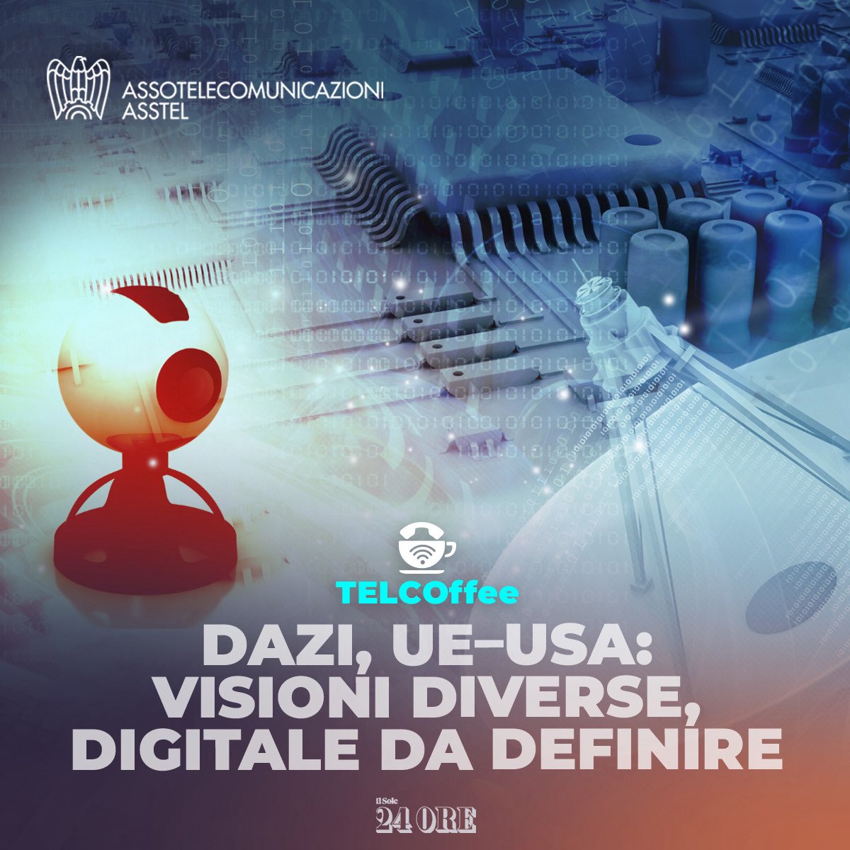 Assotelecomunicazioni (@asstel_it) on Twitter photo Tra le notizie #Telcoffee <a href="/sole24ore/">IlSole24ORE</a>👇
Accordo UE-USA: dazi evitati, ma su digitale e #Tlc resta incertezza. Nessun impegno chiaro su digital tax, regole non vincolanti.
#Asstel chiede un quadro normativo chiaro che tuteli investimenti e sovranità europea. Tra le notizie #Telcoffee <a href="/sole24ore/">IlSole24ORE</a>👇
Accordo UE-USA: dazi evitati, ma su digitale e #Tlc resta incertezza. Nessun impegno chiaro su digital tax, regole non vincolanti.
#Asstel chiede un quadro normativo chiaro che tuteli investimenti e sovranità europea.