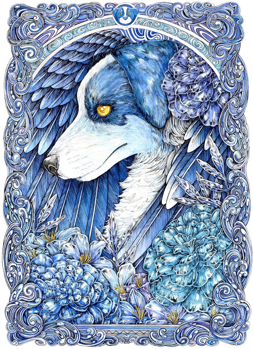 【群青夢】/ F4号(333×242mm)