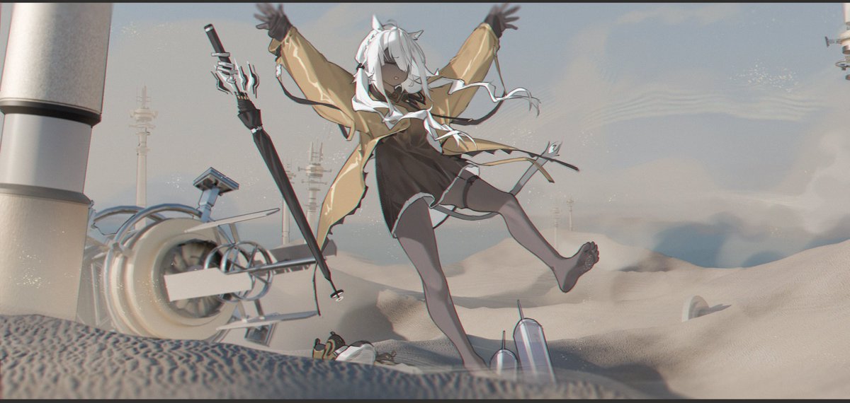 Danzir96's tweet photo. 🐫
#トゥイエ #アークナイツ #明日方舟 #图耶 https://t.co/T3XVopaecl