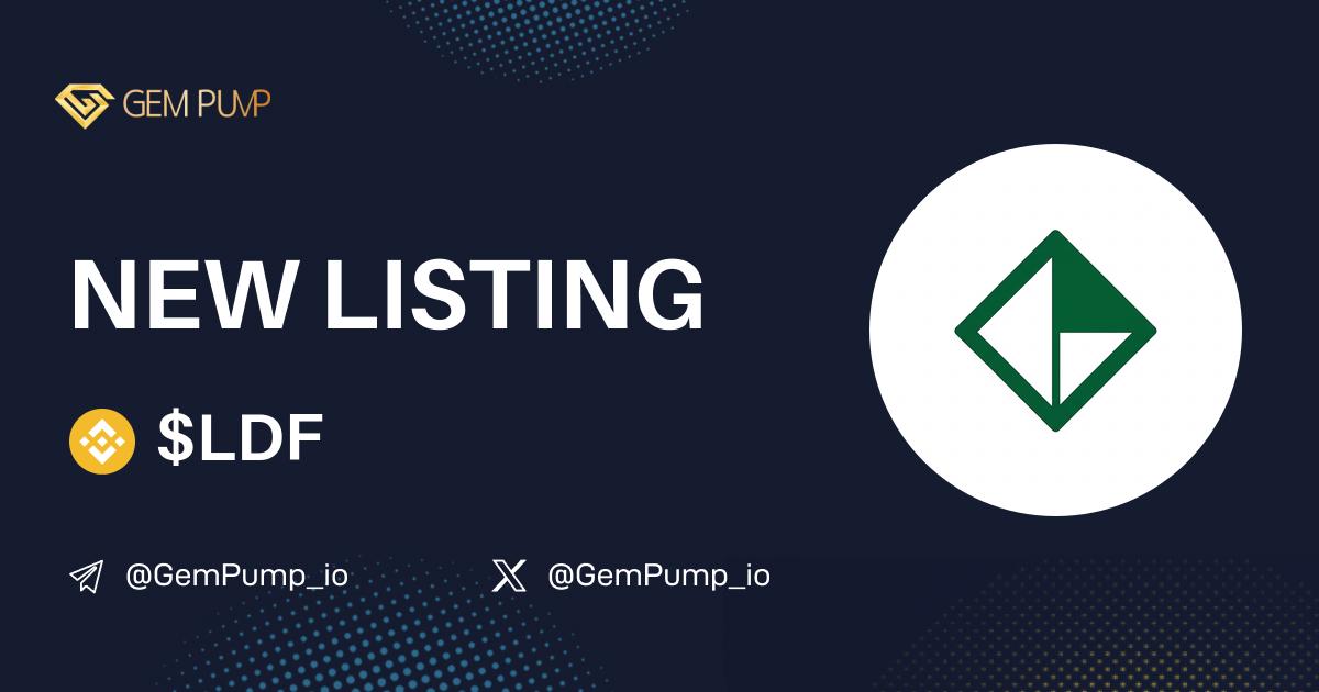 👏#LDF listed on GemPump.io 🤝@GemPump_io

📄CA:0xf6740f9fdd84955a859e4282732e41195a230d0b
 🌐TG：t.me/LottoDeFi

 ✖️X：x.com/TokenLottoDeFi

💎GemPump：gempump.io/token/lottodefi

 #gempump #memecoin #100xgem