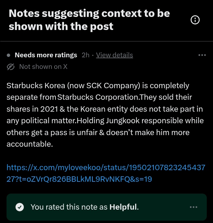 BlockForJKV's tweet image. 🚨Rate this community note as helpful for 🐰
-Easy to understand
-Directly addresses the post’s claim
-Provides important context
x.com/i/birdwatch/t/…