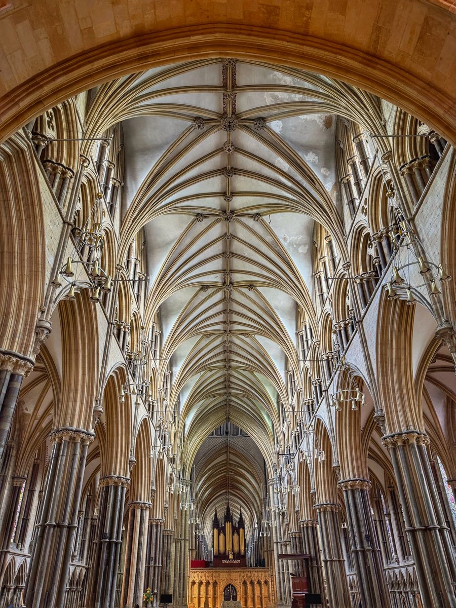Lincoln Cathedral, a strong contender for England’s finest body of architecture