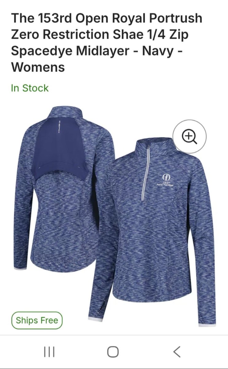 Thanku Mr J it's stunning.  I do love my golf presents . Early birthday one 😍