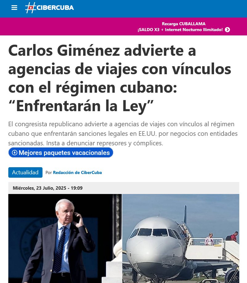 Cubainformación.tv (@cubainformacion) on Twitter photo Carlos Giménez: hambre y muerte para derrotar a Cuba <a href="/BrunoRguezP/">Bruno Rodríguez P</a>
<a href="/CarlosFdeCossio/">Carlos F. de Cossio</a>
<a href="/ldejesusreyes/">Luis De Jesús 🇵🇷🇨🇺🇵🇸</a>
<a href="/ElNecio_Cuba/">El Necio</a>
<a href="/GHNordelo5/">Gerardo Hdez. Nordelo</a>
<a href="/JimmydeCuba/">Jimmy Sánchez Roque</a>
<a href="/JohanaTablada/">Johana Tablada de la Torre</a>
<a href="/JosefinaVidalF/">Josefina Vidal</a>
youtu.be/13gnkMPShq4?si… a través de <a href="/YouTube/">YouTube</a> Carlos Giménez: hambre y muerte para derrotar a Cuba <a href="/BrunoRguezP/">Bruno Rodríguez P</a>
<a href="/CarlosFdeCossio/">Carlos F. de Cossio</a>
<a href="/ldejesusreyes/">Luis De Jesús 🇵🇷🇨🇺🇵🇸</a>
<a href="/ElNecio_Cuba/">El Necio</a>
<a href="/GHNordelo5/">Gerardo Hdez. Nordelo</a>
<a href="/JimmydeCuba/">Jimmy Sánchez Roque</a>
<a href="/JohanaTablada/">Johana Tablada de la Torre</a>
<a href="/JosefinaVidalF/">Josefina Vidal</a>
youtu.be/13gnkMPShq4?si… a través de <a href="/YouTube/">YouTube</a>