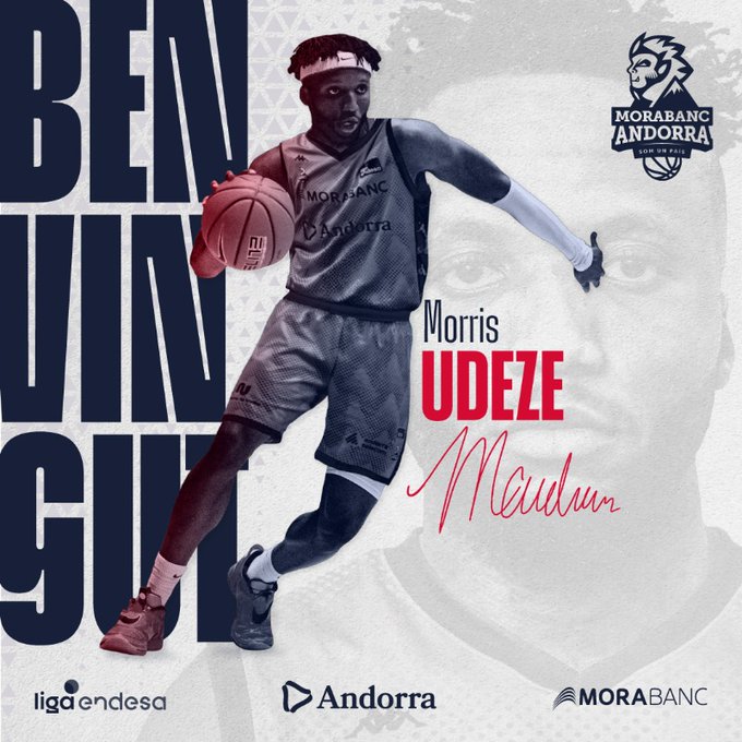 💪 Ambición y músculo para la pintura andorrana

<a href="/MorrisUdeze24/">Morris</a> se convierte en nuevo jugador de <a href="/morabancandorra/">MoraBanc Andorra</a> y firma por una temporada ✍️

#LigaEndesa | #MercadoACB