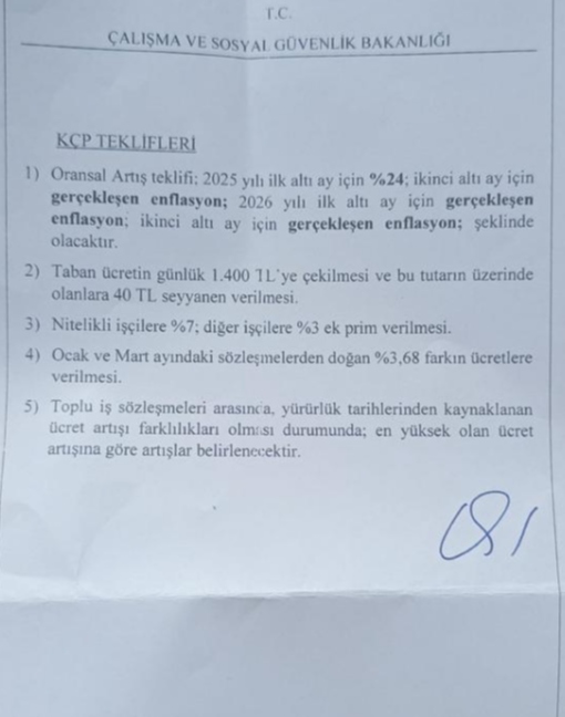 Çalışma Bakanlığının sunmuş olduğu teklifteki resmi imzası! Devletin Bakanınada güvenemeyeceksek kime güvenecez?
DEVLET VERDİĞİ SÖZDEN GERİ DÖNMEZ!
<a href="/csgbakanligi/">T.C. Çalışma ve Sosyal Güvenlik Bakanlığı</a>
<a href="/HMBakanligi/">T.C. Hazine ve Maliye Bakanlığı</a>
<a href="/tcbestepe/">T.C. Cumhurbaşkanlığı</a>