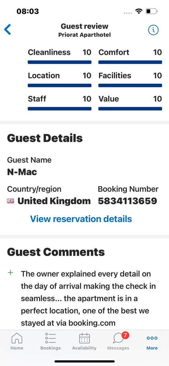 Some days are easier than others especially when guests give us a review like this. #hotel
