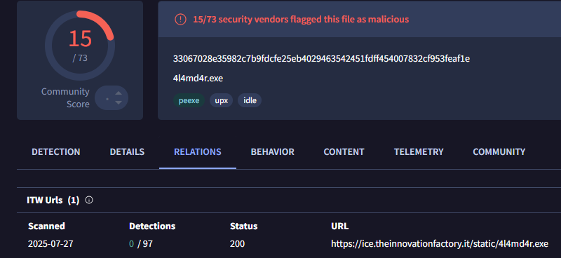 RedDrip7's tweet image. &quot;Mimo&quot; Gang used #Sharepoint #ToolShell to deliver &quot;4l4md4r&quot; #ransomware, which is written in Go language and contains religious-style function names.

Report: mp.weixin.qq.com/s/h6_ijQAHhq4t…