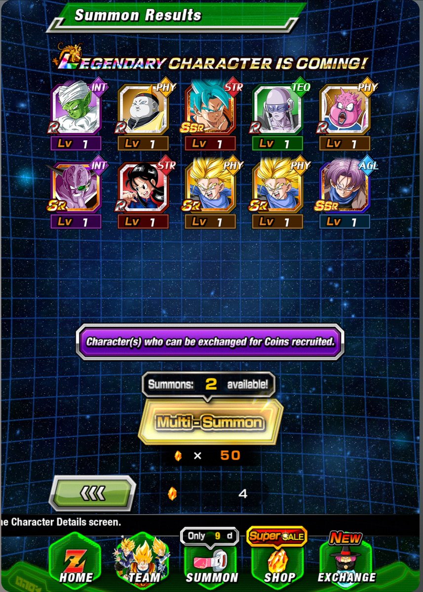 Got them on my first roto too. 0 paid stones this celeb, got all 4. Let's go!!!

#dokkan #dokkanbattle #dokkanbattleglobal